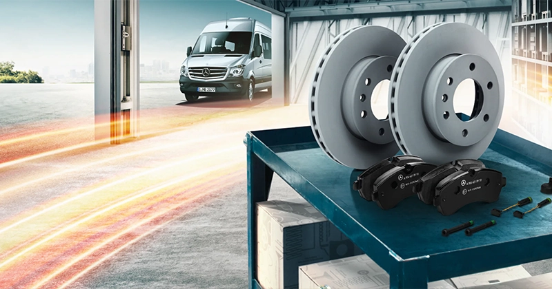 Mercedes-Benz Van service equipment